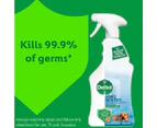 2 x Dettol Home w/ Pets Multipurpose Cleaner Trigger Fresh Breeze 750mL