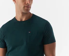 Tommy Hilfiger Men's Classic Nantucket Pocket Tee / T-Shirt / Tshirt - Cypress Green