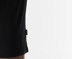 Calvin Klein Men's Solid Liquid Touch Crewneck Tee / T-Shirt / Tshirt - Black Beauty