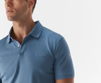 Calvin Klein Men's Solid Liquid Touch Polo Shirt - Coronet Blue