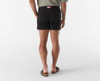 Tommy Hilfiger Men's Essentials Med Drawstring Board Shorts - Black