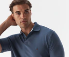 Tommy Hilfiger Men's Stretch Regular Fit Polo Shirt - Bank Blue