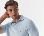 Tommy Hilfiger Men's Stretch Regular Fit Polo Shirt - Breezy Blue