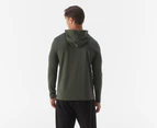 Hugo Boss Men's Long Sleeve Hooded Shirt - Dark Green