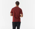 Calvin Klein Men's Travelling Logo Crewneck Tee / T-Shirt / Tshirt - Syrah