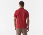 Calvin Klein Men's Outline Boxed Logo Crewneck Tee / T-Shirt / Tshirt - Chili Pepper