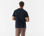 Calvin Klein Men's Solid Liquid Touch Crewneck Tee / T-Shirt / Tshirt - Dark Sapphire