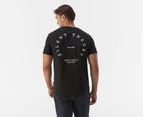 Silent Theory Men's Hidden Agenda Tee / T-Shirt / Tshirt - Washed Black