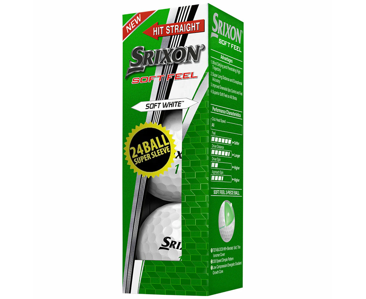 Srixon Soft Feel Super Sleeve Golf Balls (24 Pack)