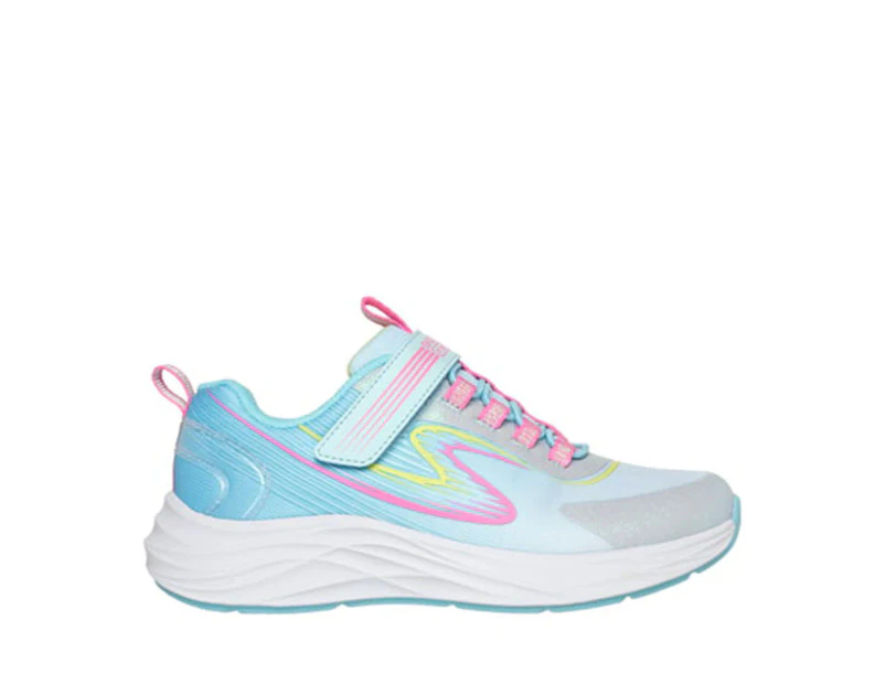 Skechers Girls' GOrun Accelerate Running Shoes - Light Blue/Multi