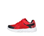 Skechers Boys' S-Lights Flex-Glow Bolt Light-Up Sneakers - Red/Black