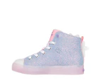 Skechers Girls' Twinkle Toes: Twi-Lites 2.0 Light-Up Sneakers - Lavender/Pink