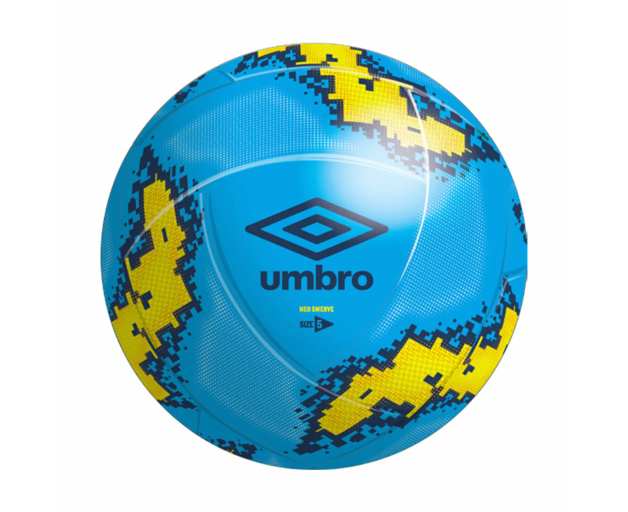 Umbro Neo Swerve Training Soccer Ball Size 3 (Atomic Blue)