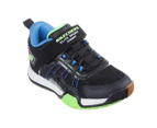 Skechers Boys' Elite Sport Court Sneakers - Black/Blue/Lime