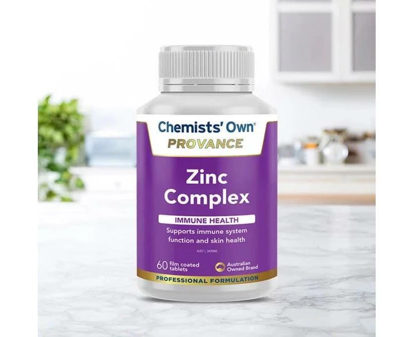 Chemists Own Provance Zinc Complex 60 Capsules