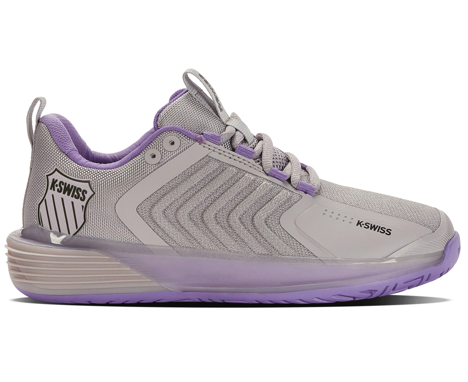 K-Swiss Ultrashot 3 Womens Tennis Shoes Runners Sneakers in Purple Rain