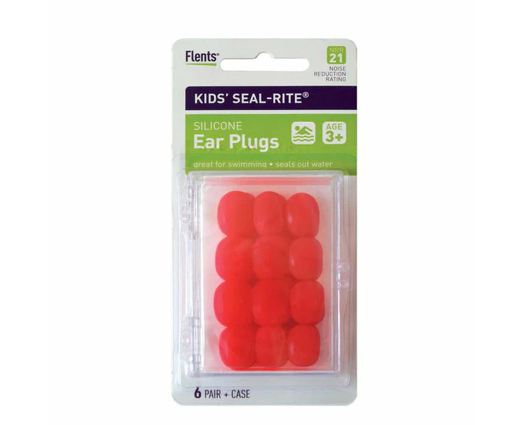 Flents Kids Soft Silicone Earplugs 6 Pairs C265