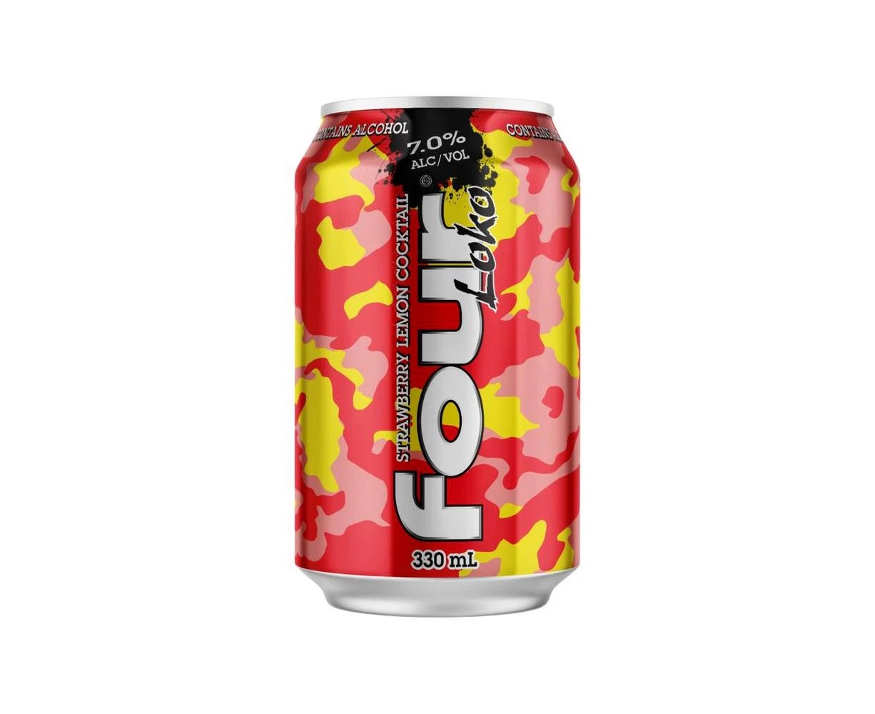 Four Loko Strawberry Lemon Cocktail (10X330ML)