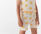 Bonds Toddler/Kids' Tee & Shorts Sleep Set - Sun Burst/Yellow