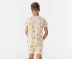 Bonds Toddler/Kids' Tee & Shorts Sleep Set - Sun Burst/Yellow