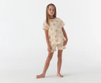 Bonds Toddler/Kids' Tee & Shorts Sleep Set - Sun Burst/Yellow