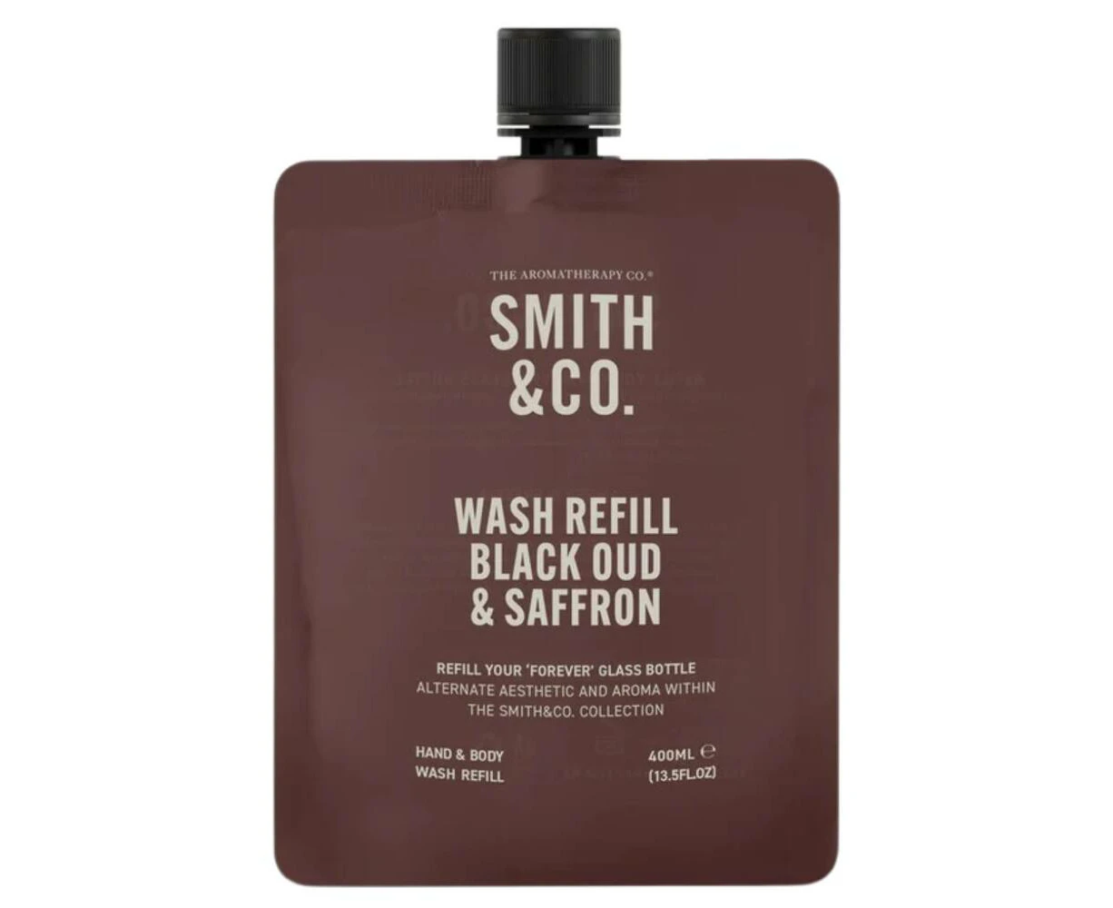 THE AROMATHERAPY CO Smith & Co Hand & Body Wash Refill - Black Oud & Saffron