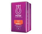 2 x 12pk Poise Extra Pads