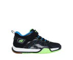 Skechers Boys' Elite Sport Court Sneakers - Black/Blue/Lime