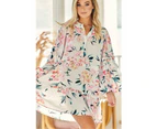 JAASE PLUS Peony Princess Print Monroe Mini Dress