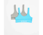 Bonds Retro Rib Tank Crops 2 Pack