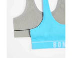 Bonds Retro Rib Tank Crops 2 Pack