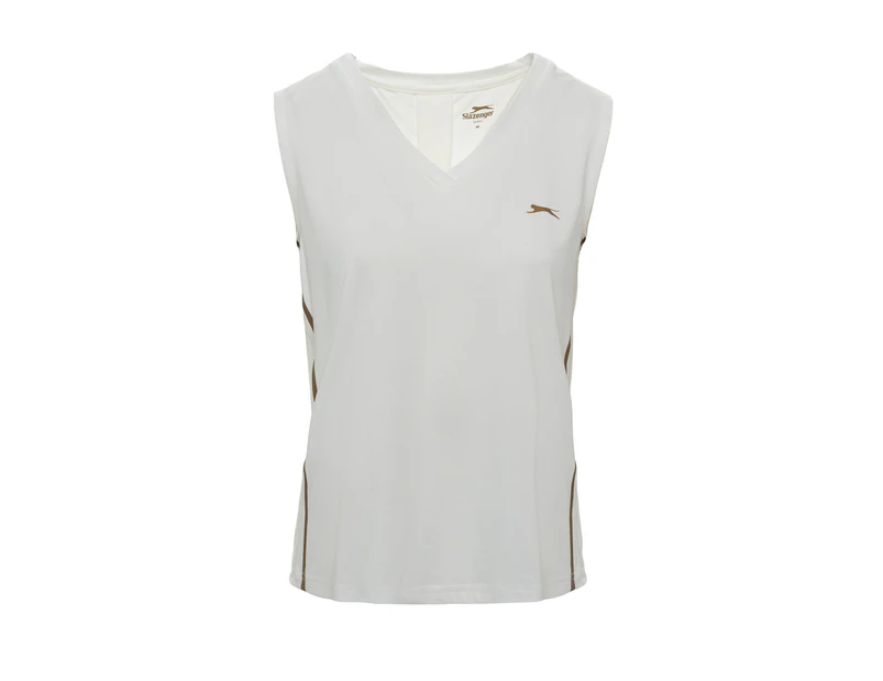 Slazenger Padel Women's Lola V-Neck - Emerson White