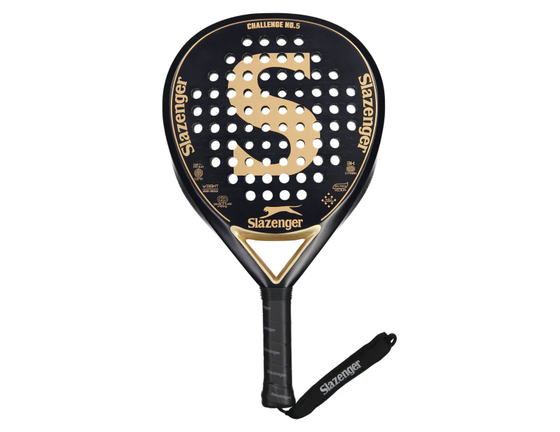 Slazenger Padel Challenge Padel Racket No.5 Hybrid 3K (Padel Blue)