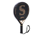 Slazenger Padel Challenge Padel Racket No.3 Round 6K (Black)