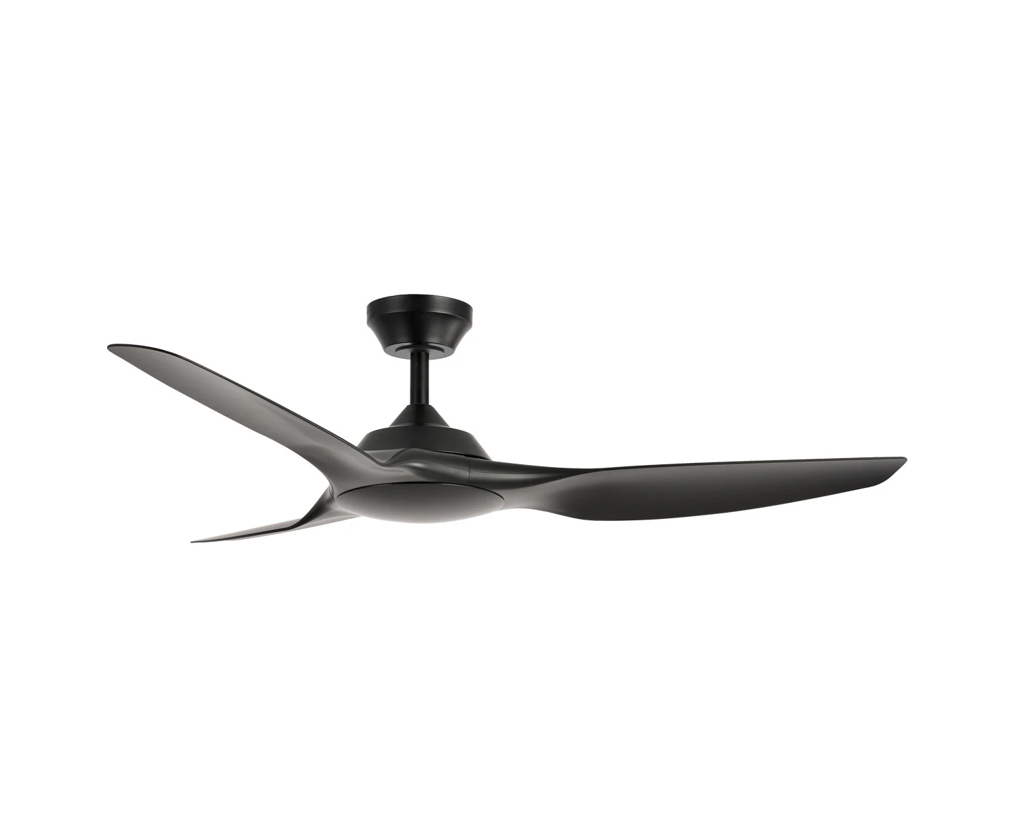 Capri II 52" Smart DC Ceiling Fan - Matte Black