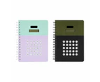 Notebook with Calculator, Assorted - Anko