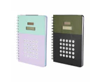 Notebook with Calculator, Assorted - Anko