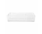 4 Piece Desk Set, Clear - Anko