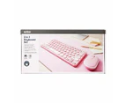 3-in-1 Keyboard Set, Pink - Anko