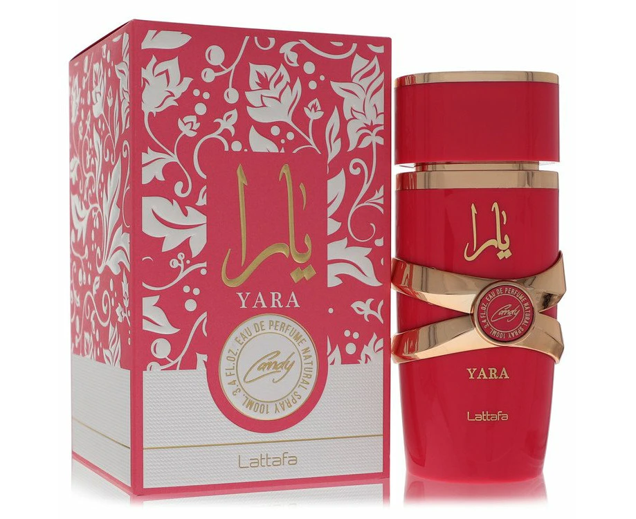 Lattafa Yara Candy by Lattafa Eau De Parfum Spray 3.4 oz for Women