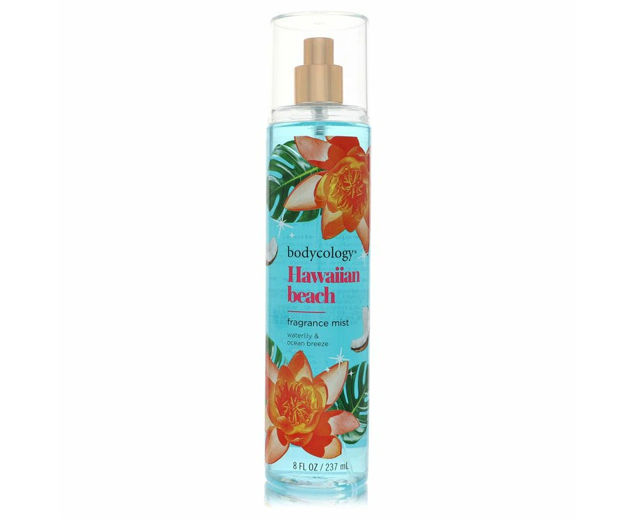 Bodycology Hawaiian Beach by Bodycology Fragrance Mist Spray 8 oz for Women