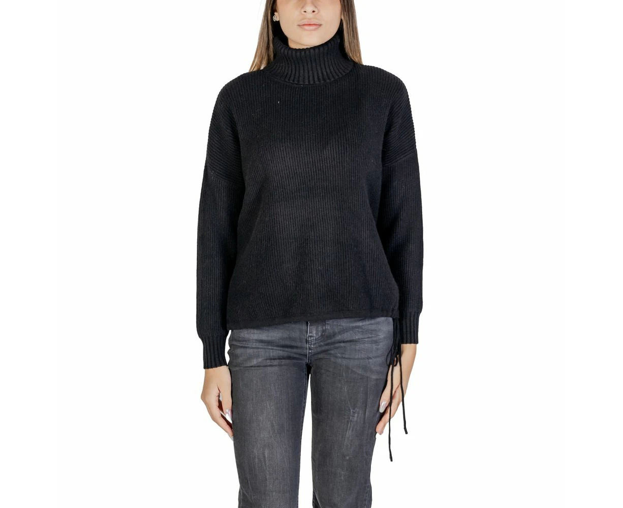 Sandro Ferrone Black Viscose Sweater