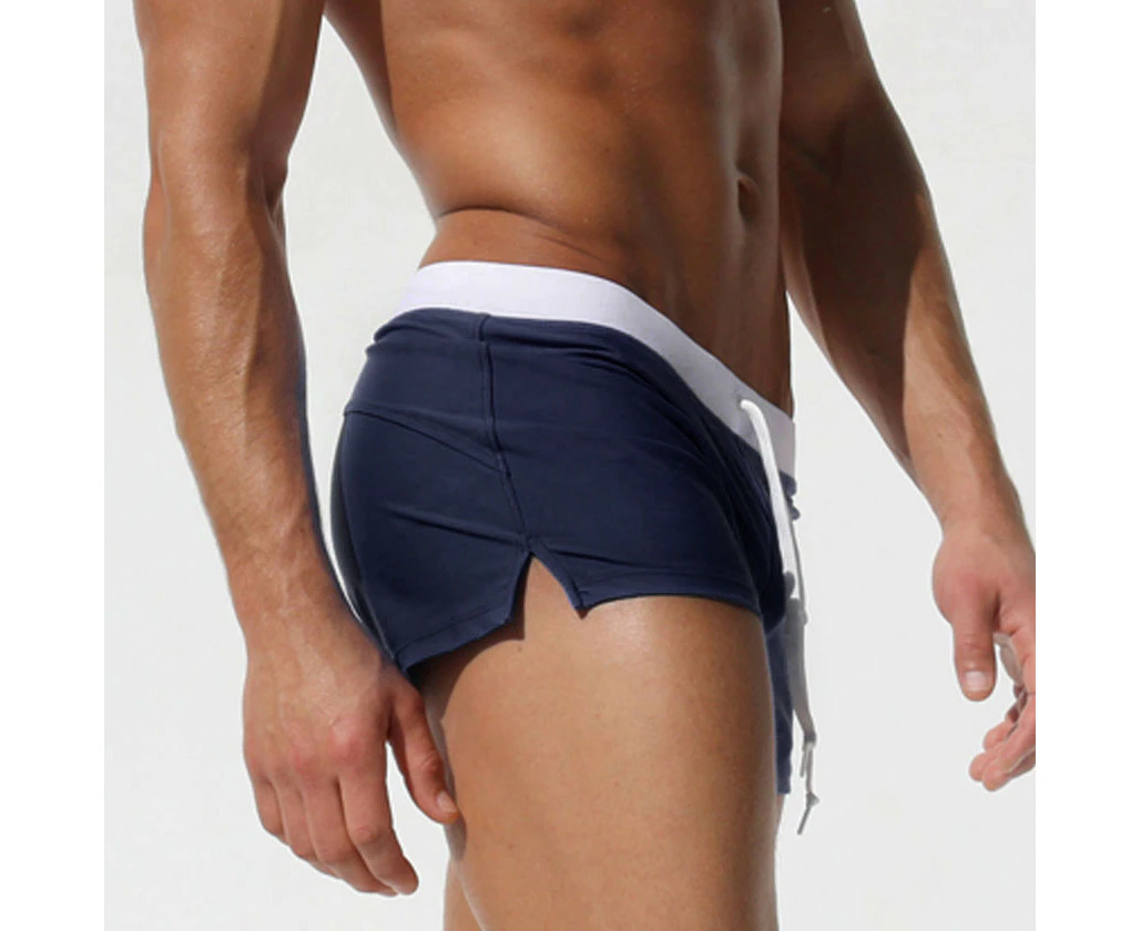 Swim Trunks, men's boxer swim trunks, fashionable beach pants, breathable beachwear