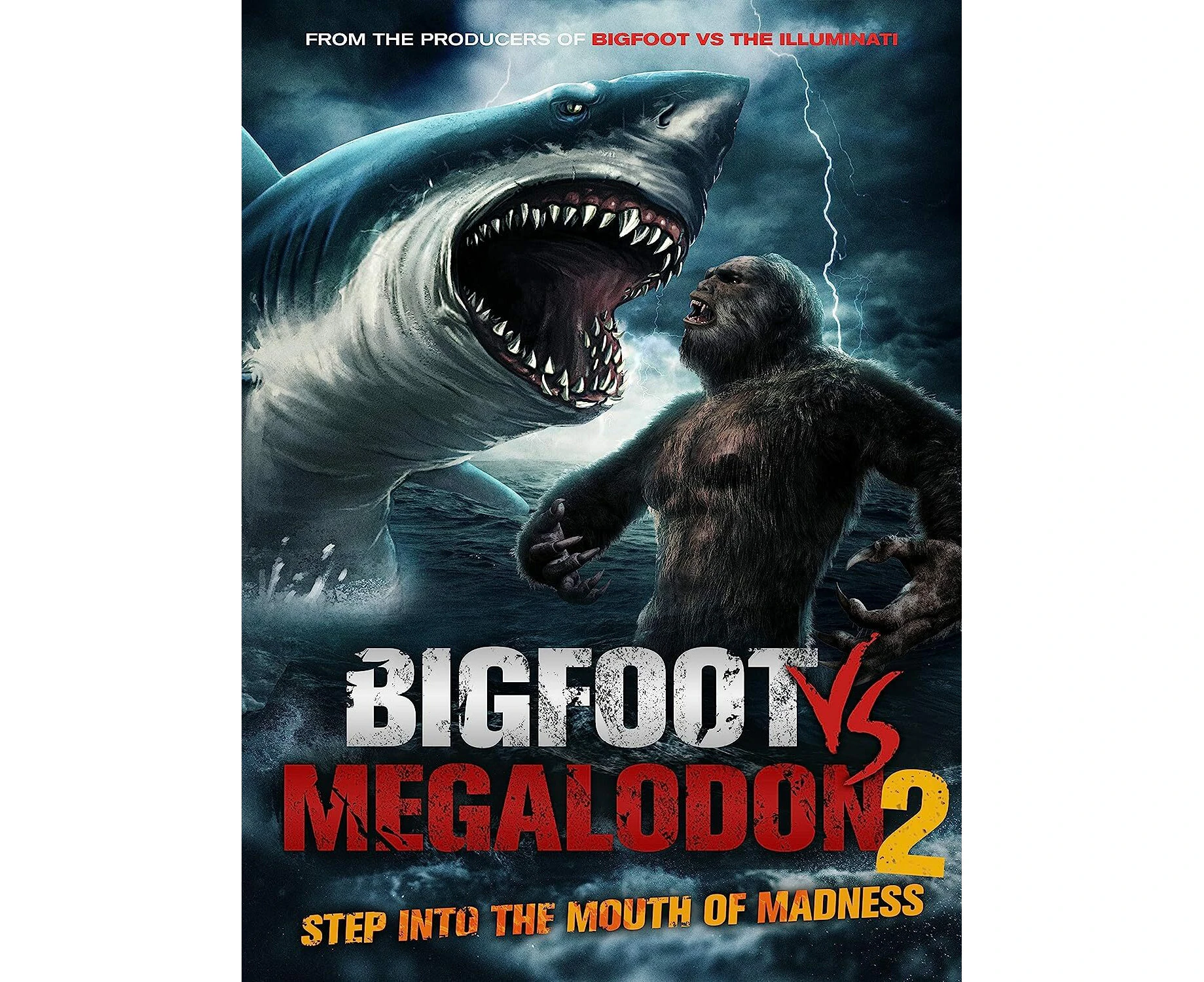 Bigfoot Vs Megalodon 2  [DVD REGION:1 USA] USA import