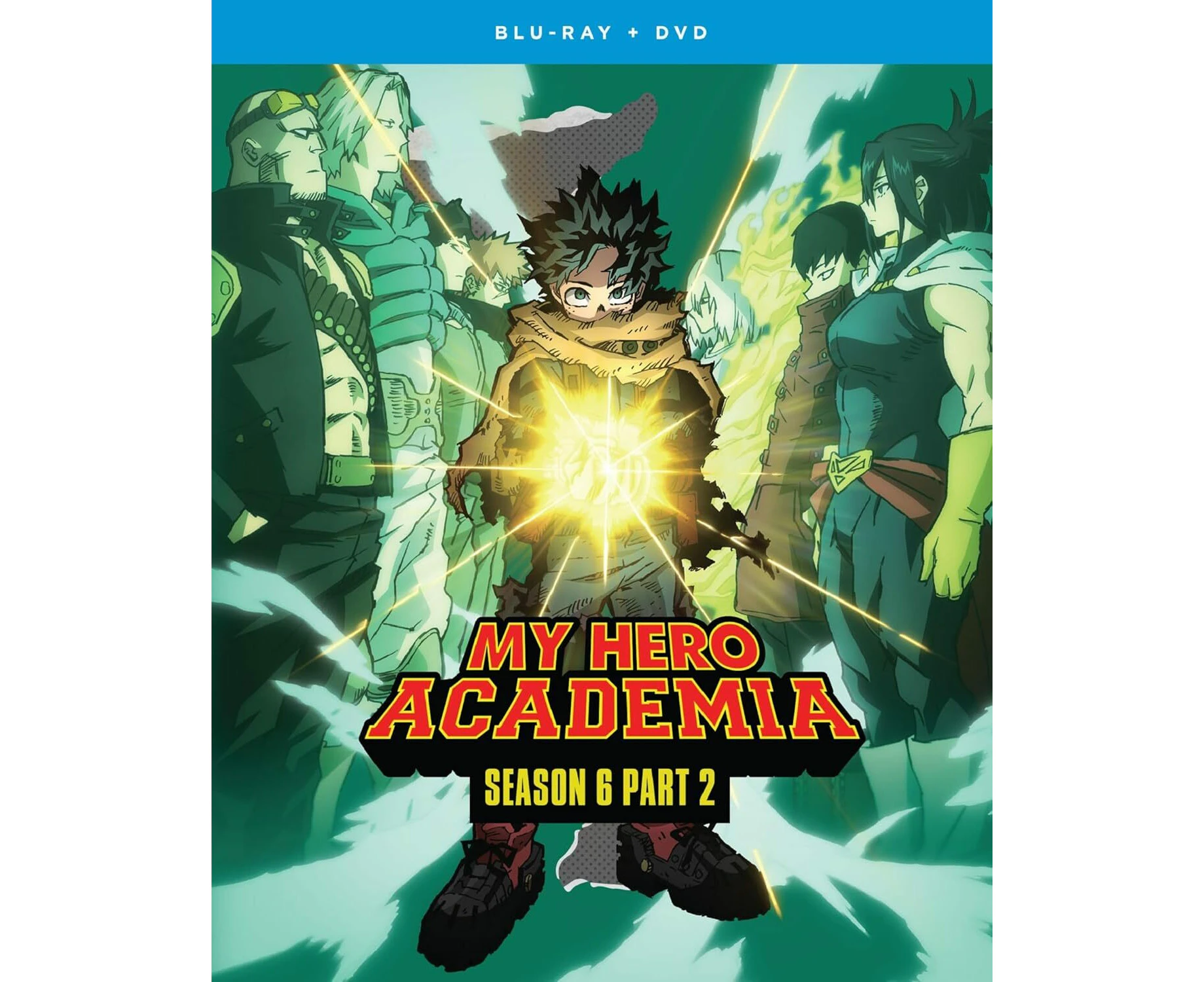 My Hero Academia: Season 6 Part 2  [Blu-Ray Region A: USA] With DVD USA import