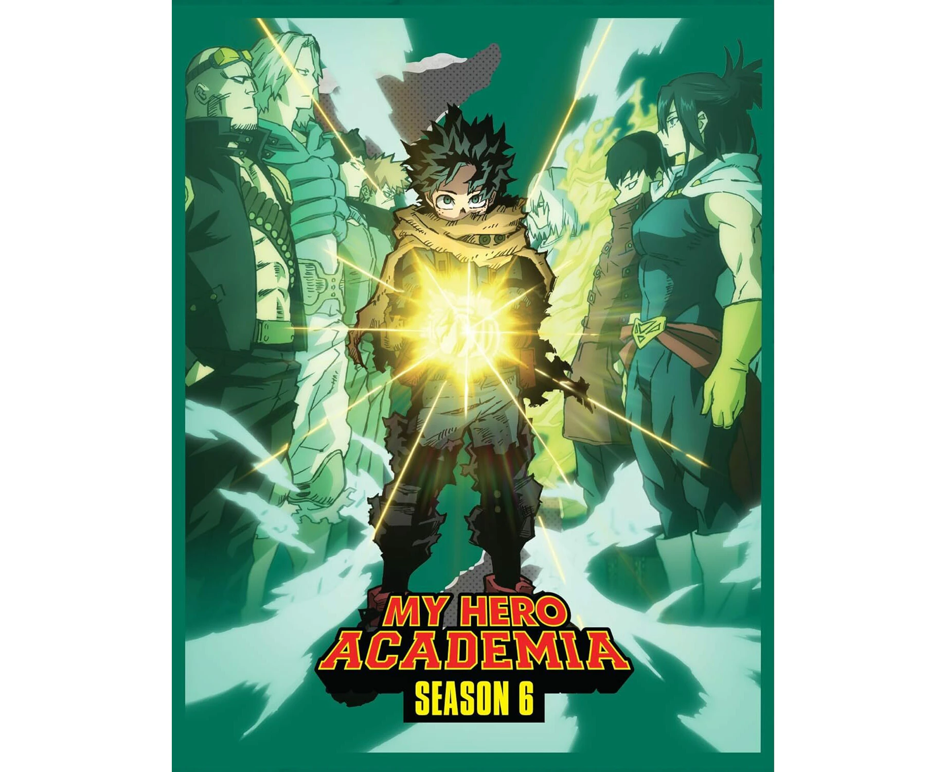 My Hero Academia: Season 6 Part 2  [Blu-Ray Region A: USA] With DVD USA import