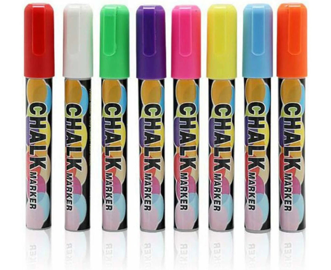 Liquid Chalk Chalkboard Markers Premium Liquid Chalkboard Neon Pens Chalk Markers for Chalkboard Markers Pens brush