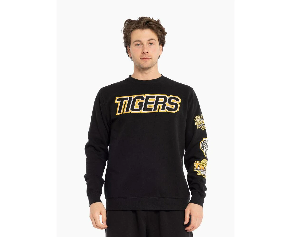 Richmond Tigers Mens Multi Logo Crew