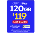 Catch Connect 365 Day Mobile Plan - 120GB