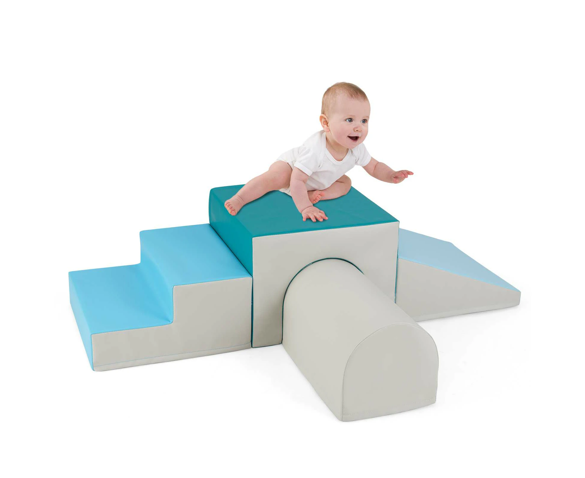 Baby Giant Soft Foam Playset Kids Climb Crawl & Slide Indoor Activity Play Set Toddler Gift